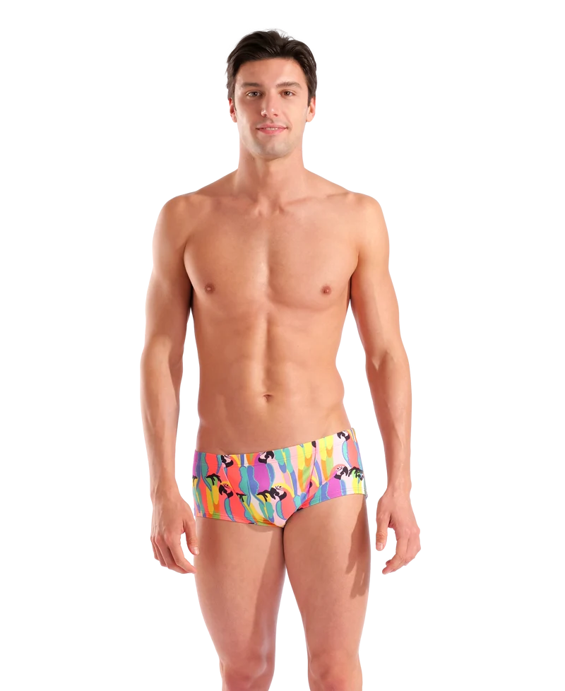 Arena Herren Badehose Low Waist Short Tropical Delight