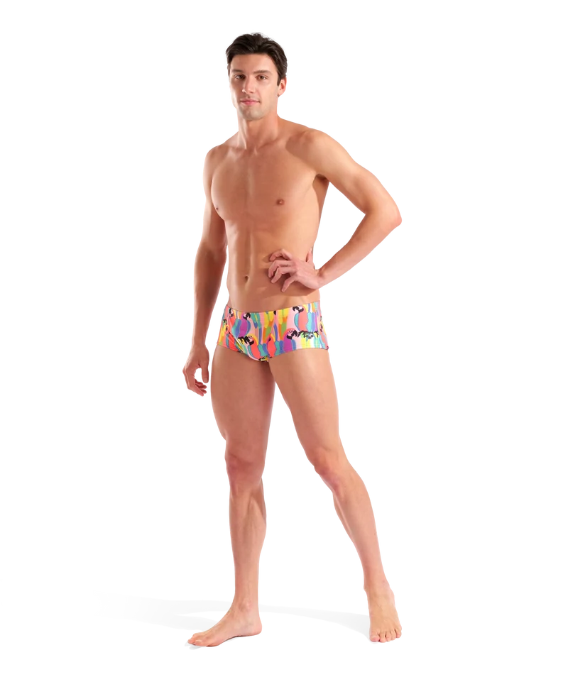 Arena Herren Badehose Low Waist Short Tropical Delight