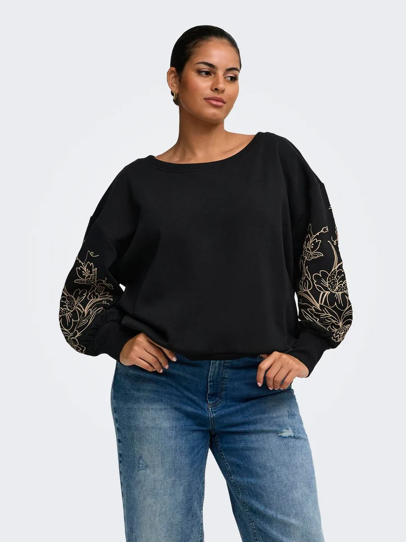 CARDEBORAH L/S BOATNECK SWEAT