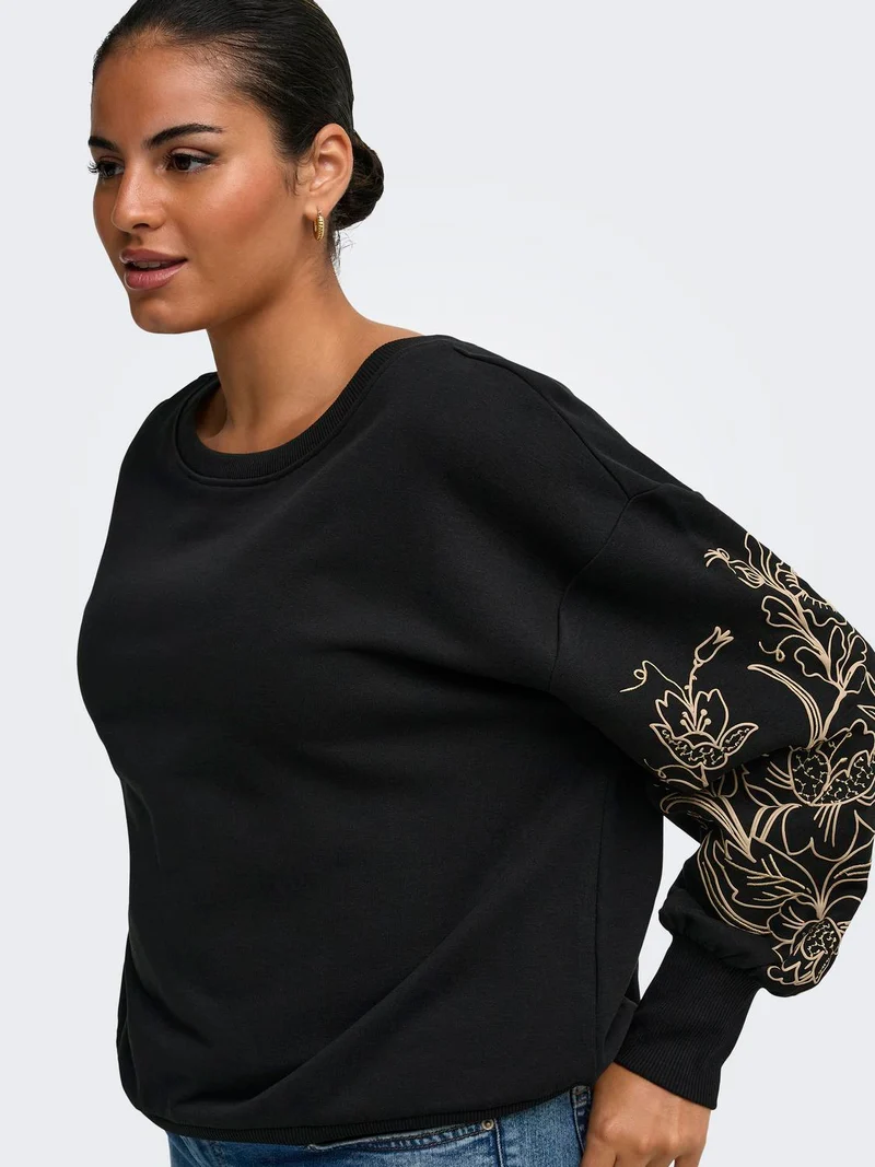 CARDEBORAH L/S BOATNECK SWEAT