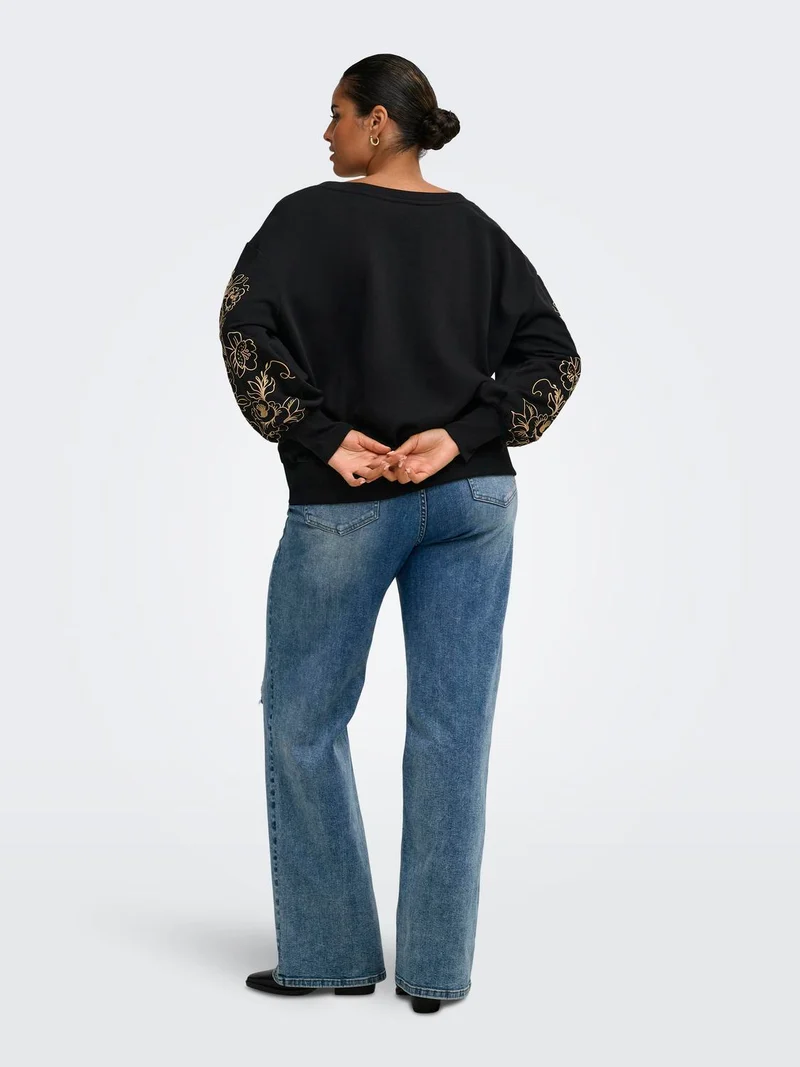 CARDEBORAH L/S BOATNECK SWEAT