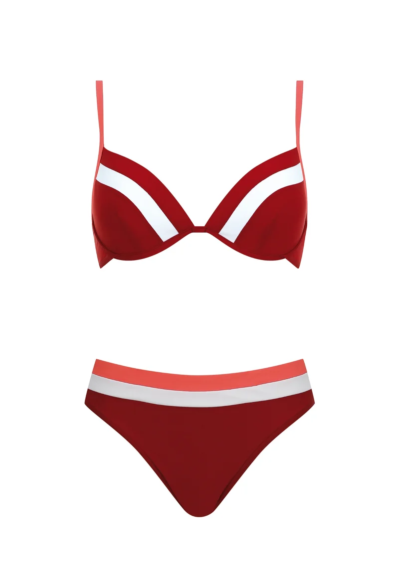 Colorblocking Push Up Set