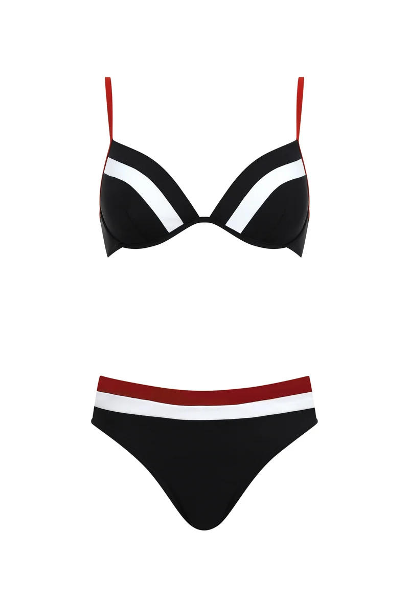 Colorblocking Push Up Set