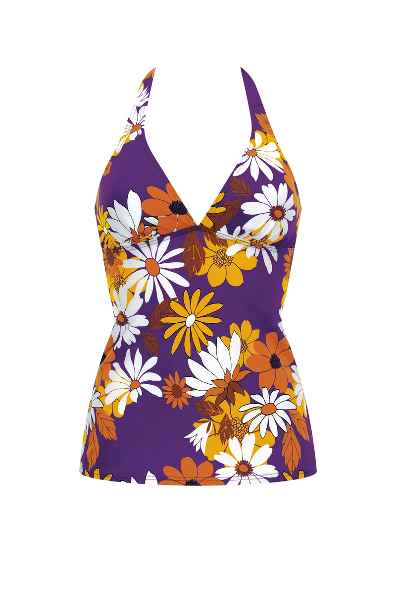 Flower Power Tankini Top