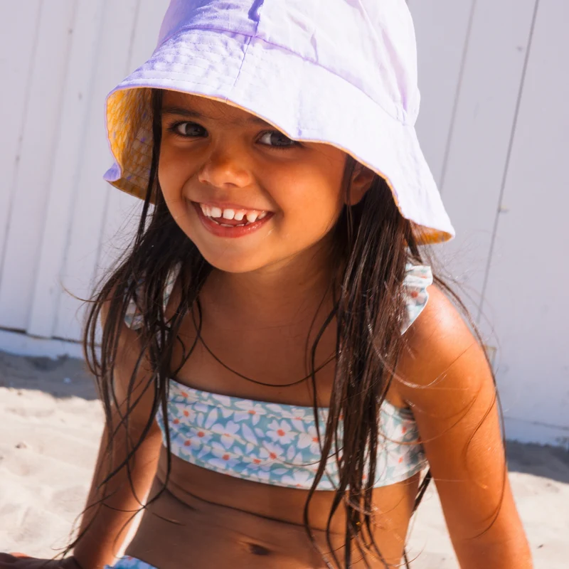 Sun Hat Reversible - Yellow - Florish