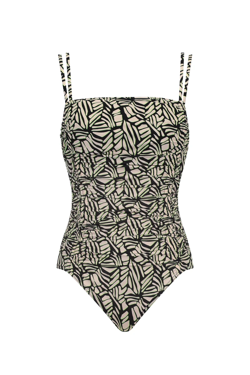 Graphic Boho Square Swimsuit