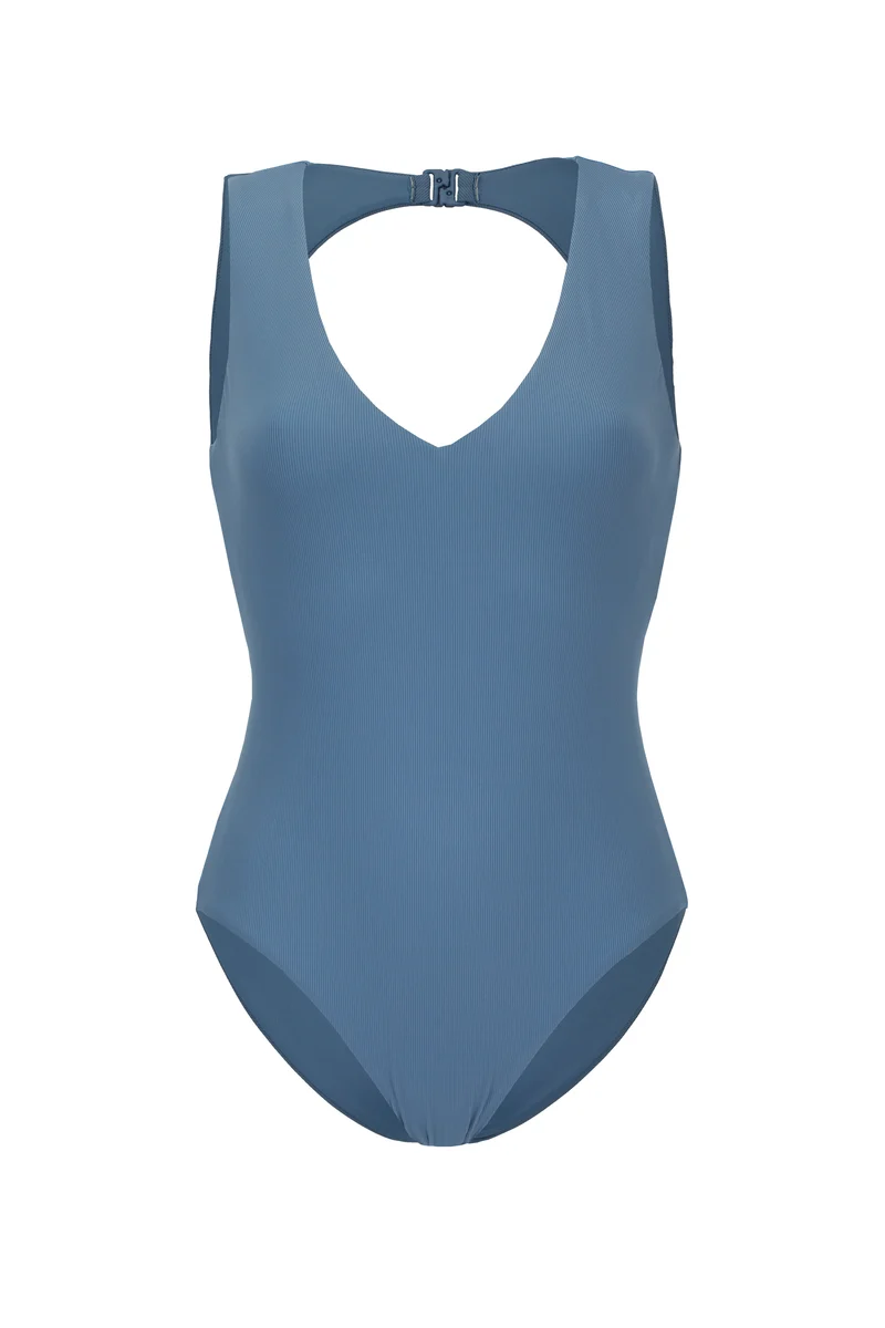 Pure Rib Sporty Swimsuit