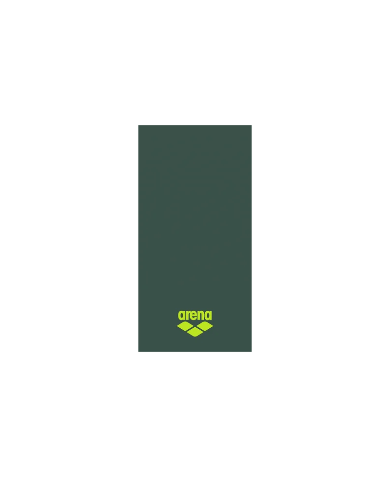 Arena Microfaser Gym Handtuch Dark Sage - Artic Lime