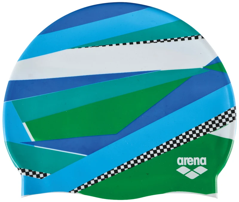 Arena Silikonkappe Print Stripes