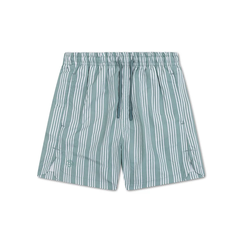 Swim Shorts - Green - Resort Stripes