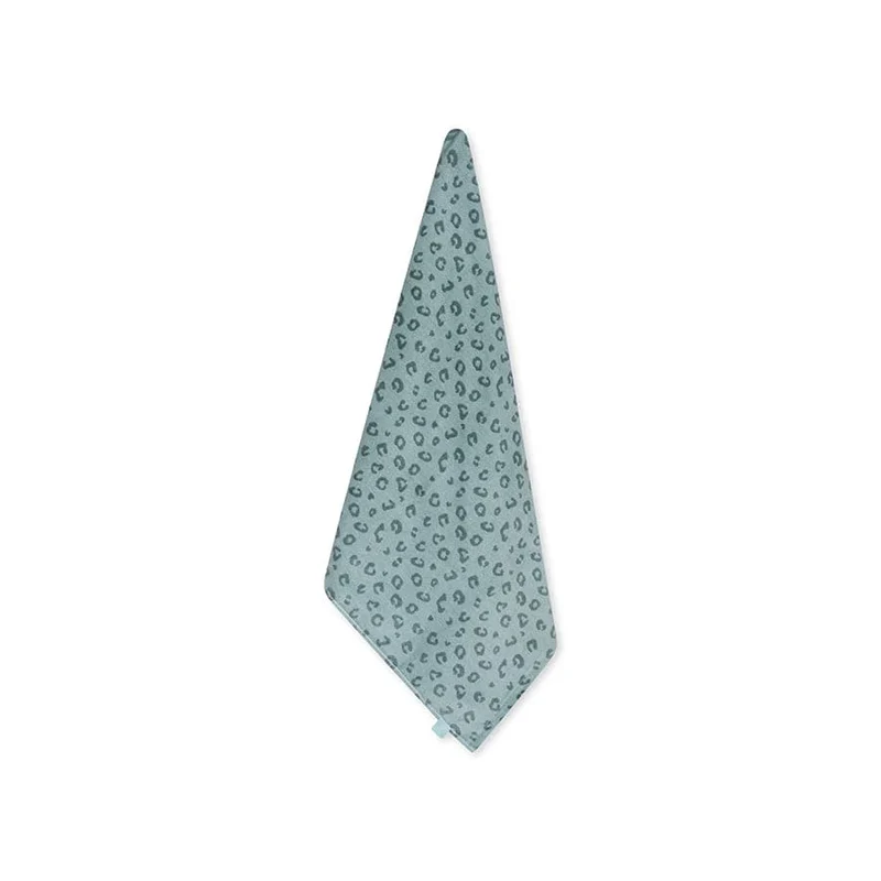 Beach Towel Cotton - Green - Leopard - 135 x 65 cm