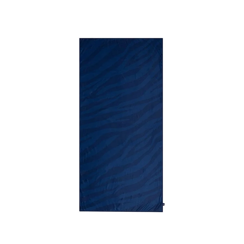 Beach Towel Microfiber - Blue - Vibrant Stripes - 135 x 65 cm