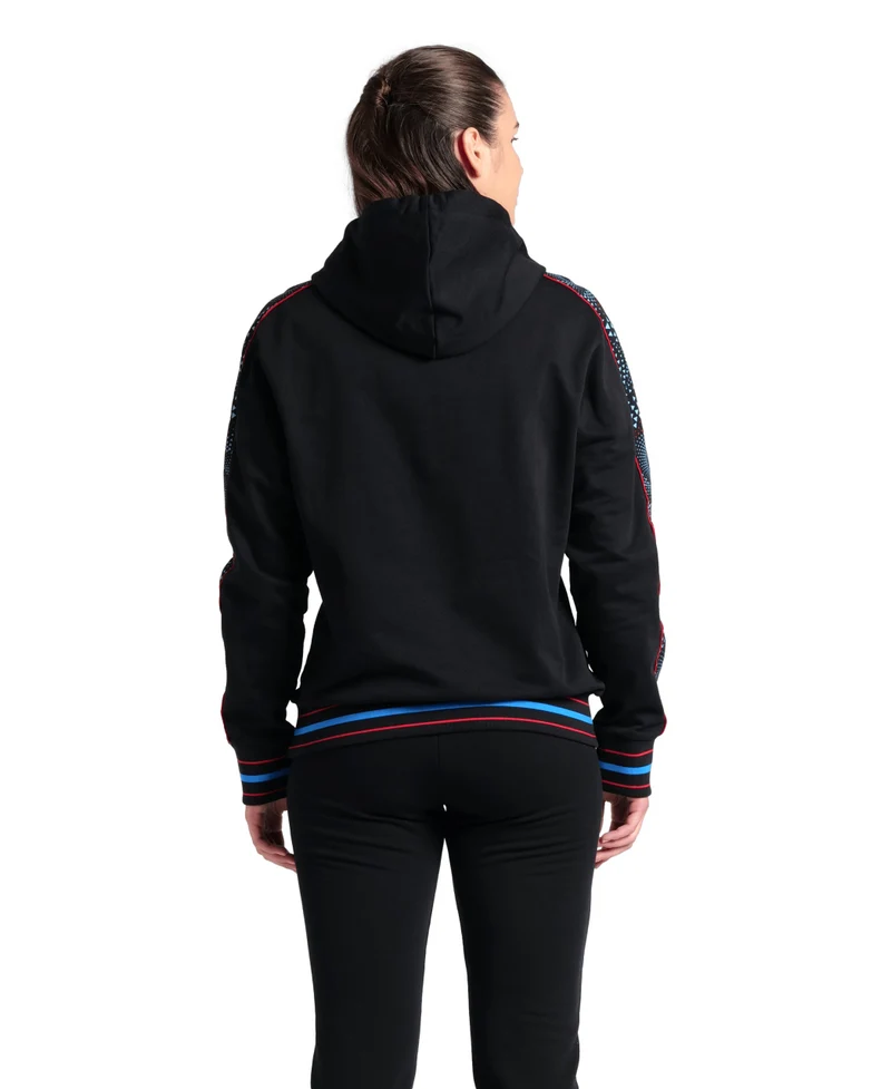 Arena Unisex FIREFLOW Kapuzenpullover Black - Multi