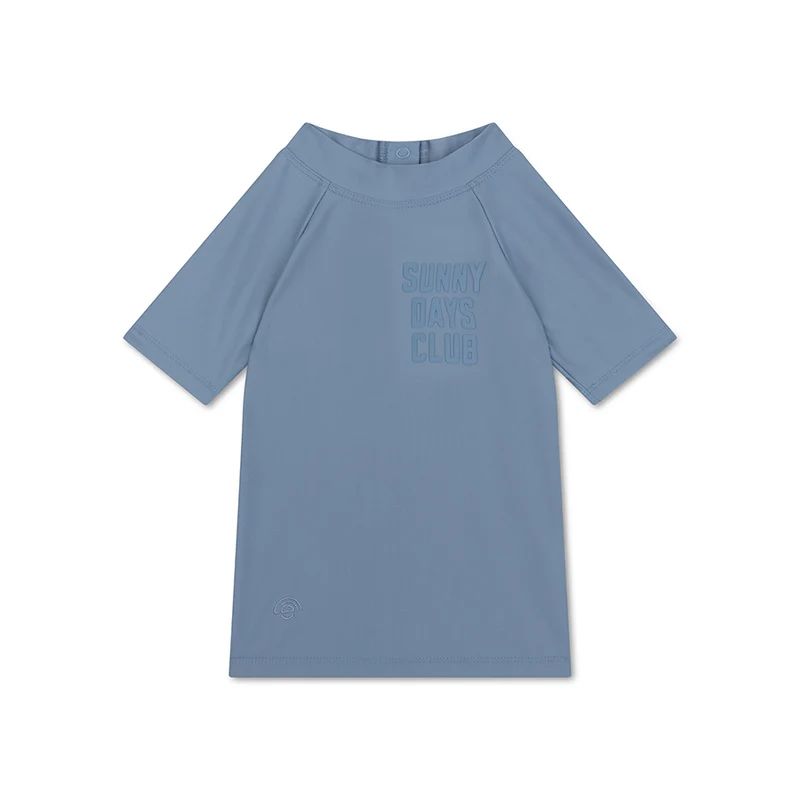 Swimming T-Shirt - Short Sleeve - Blue - Pure Tones