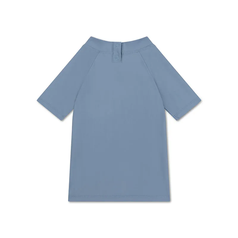 Swimming T-Shirt - Short Sleeve - Blue - Pure Tones