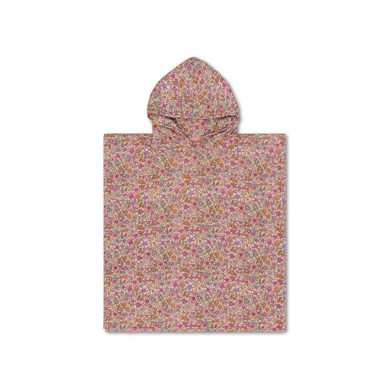Beach Poncho - Multicolor - Blossom - 50 x 50 cm