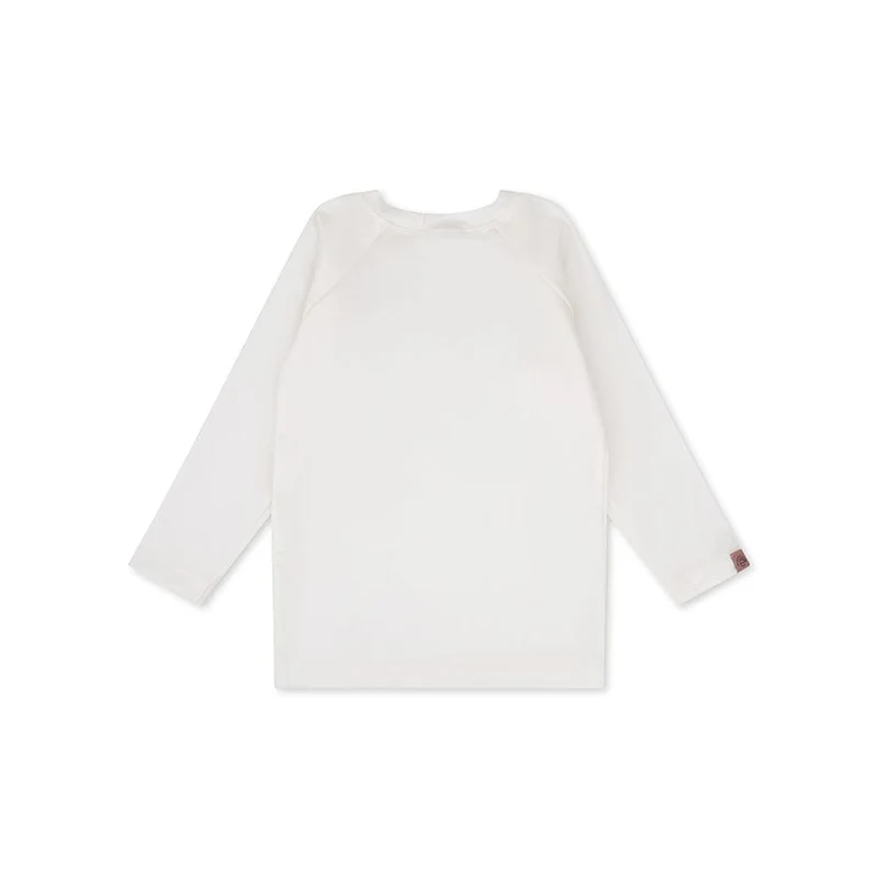 Swimming T-Shirt - Long Sleeve - White - Pure Tones