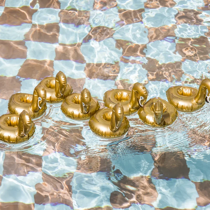 Pool Cupholder - Golden Swan - Dreamscape