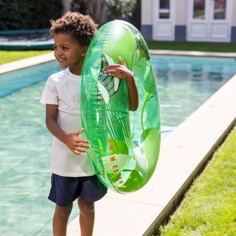 Swim Ring - Green - Tropic dream - Ø 90 cm