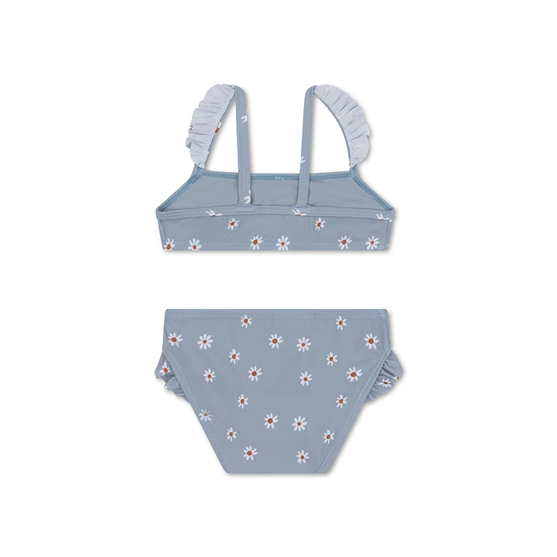 Bikini - Blue - Daisy Flower