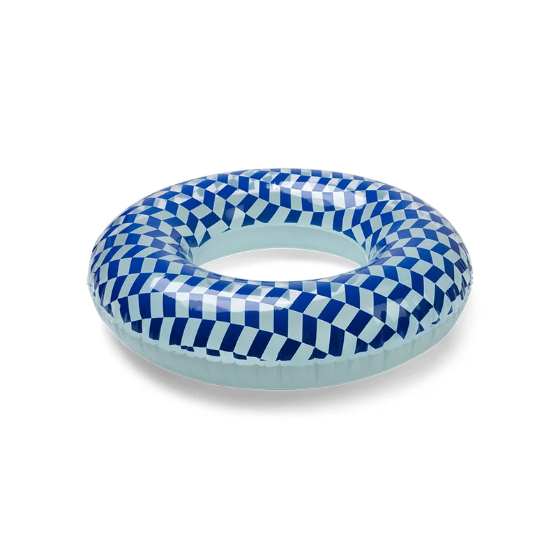 Swim Ring - Blue - Checkmate - Ø 90 cm