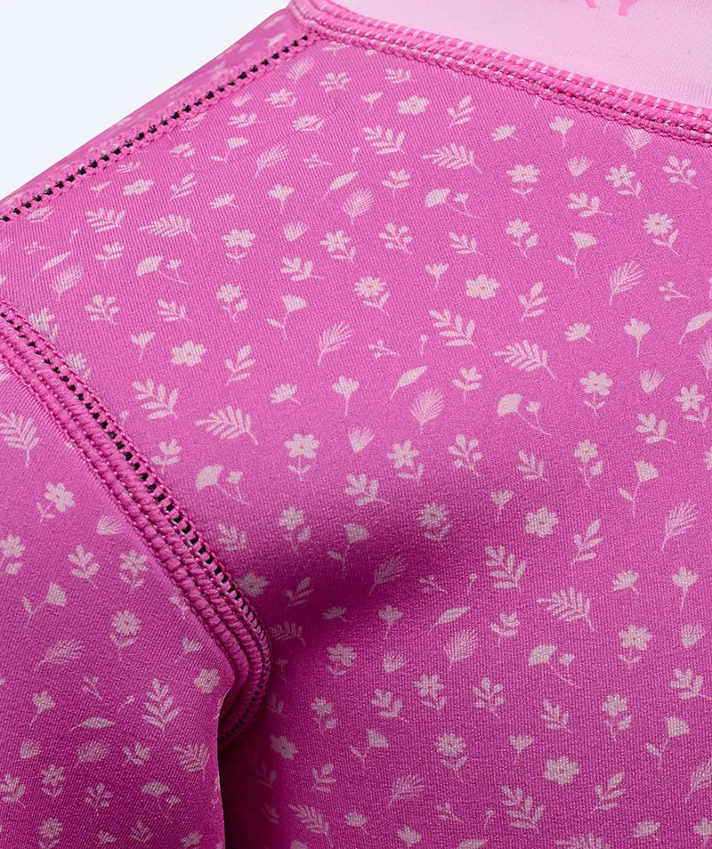 Watery Neoprenanzug für Babys - Tropical Wrap'n Nappy - Rosa