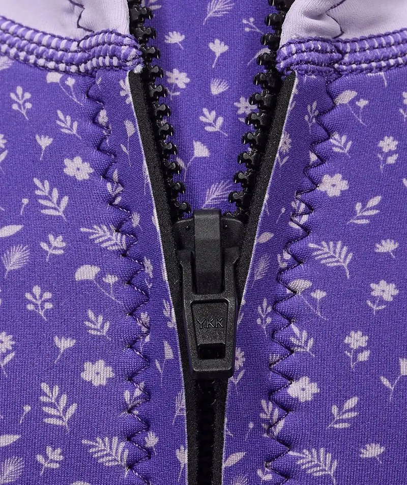 Watery Neoprenanzug für Babys - Tropical Wrap'n Nappy - Lila