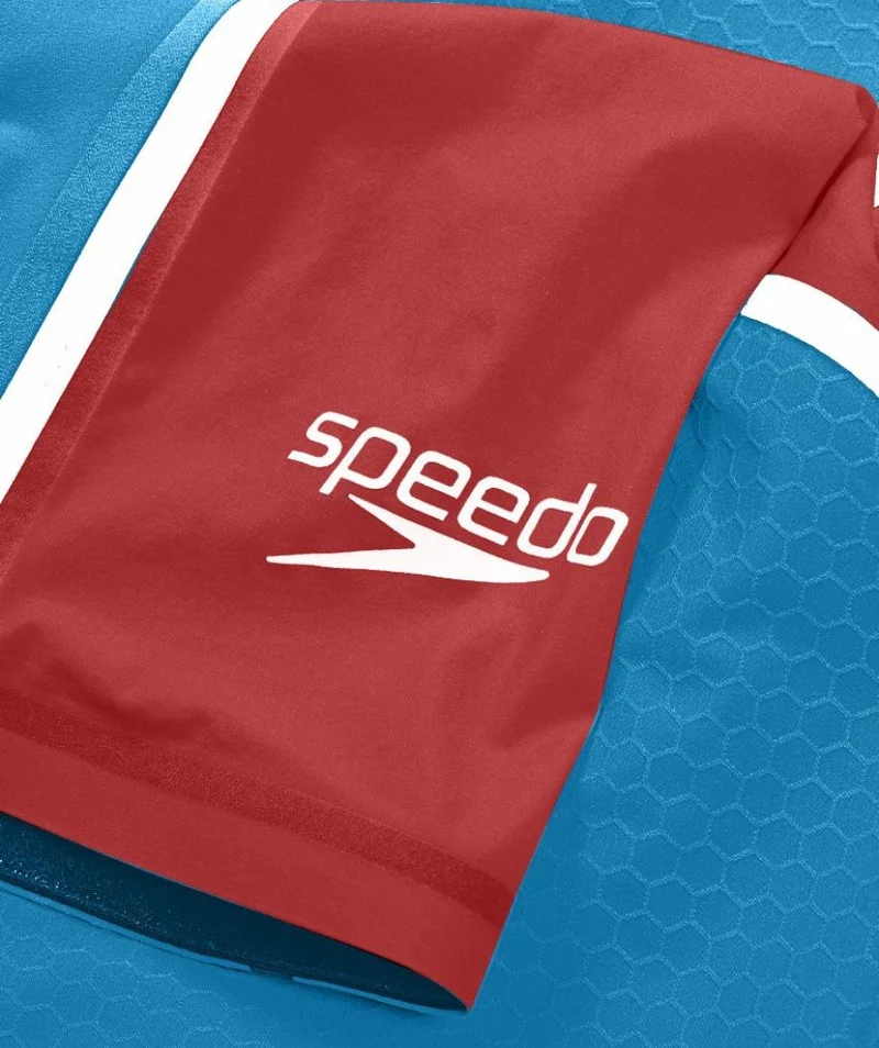 Speedo Wettkampf Badeanzug für Damen - LZR Pure Intent 2.0 - Hellblau/Rot