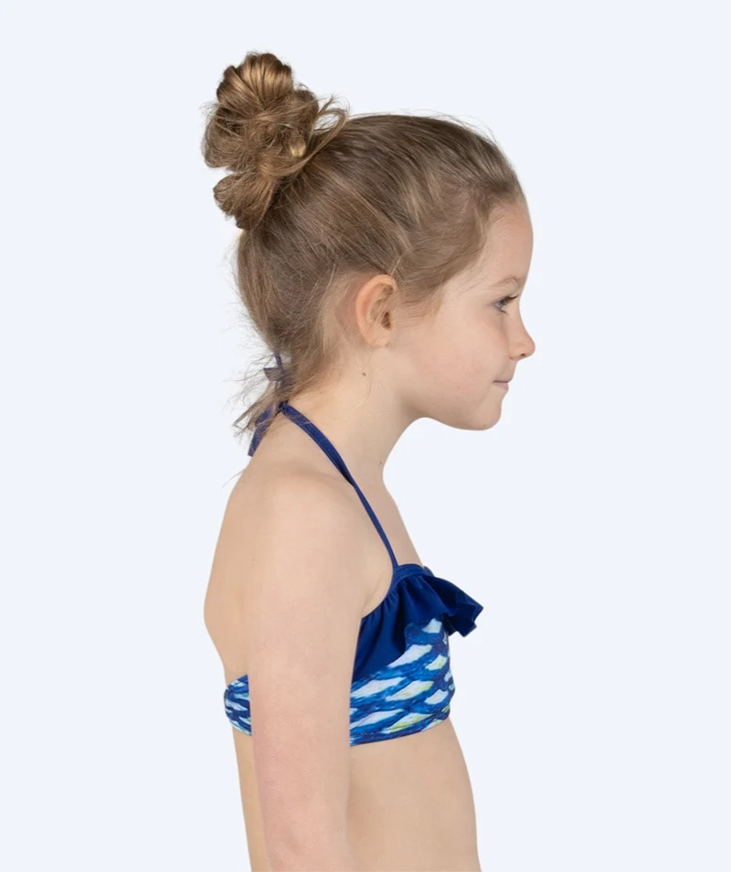 Watery Meerjungfrau Bikini Top für Mädchen - Blue Ocean