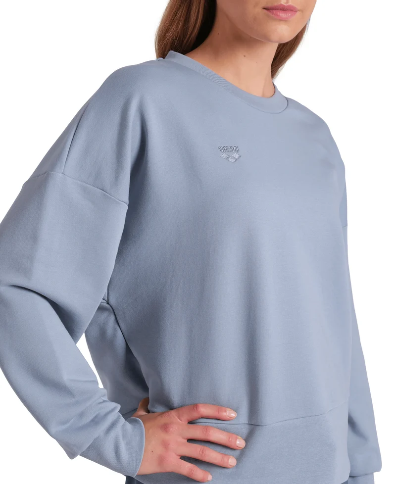 Arena Damen Oversized Crew Neck Seafoam