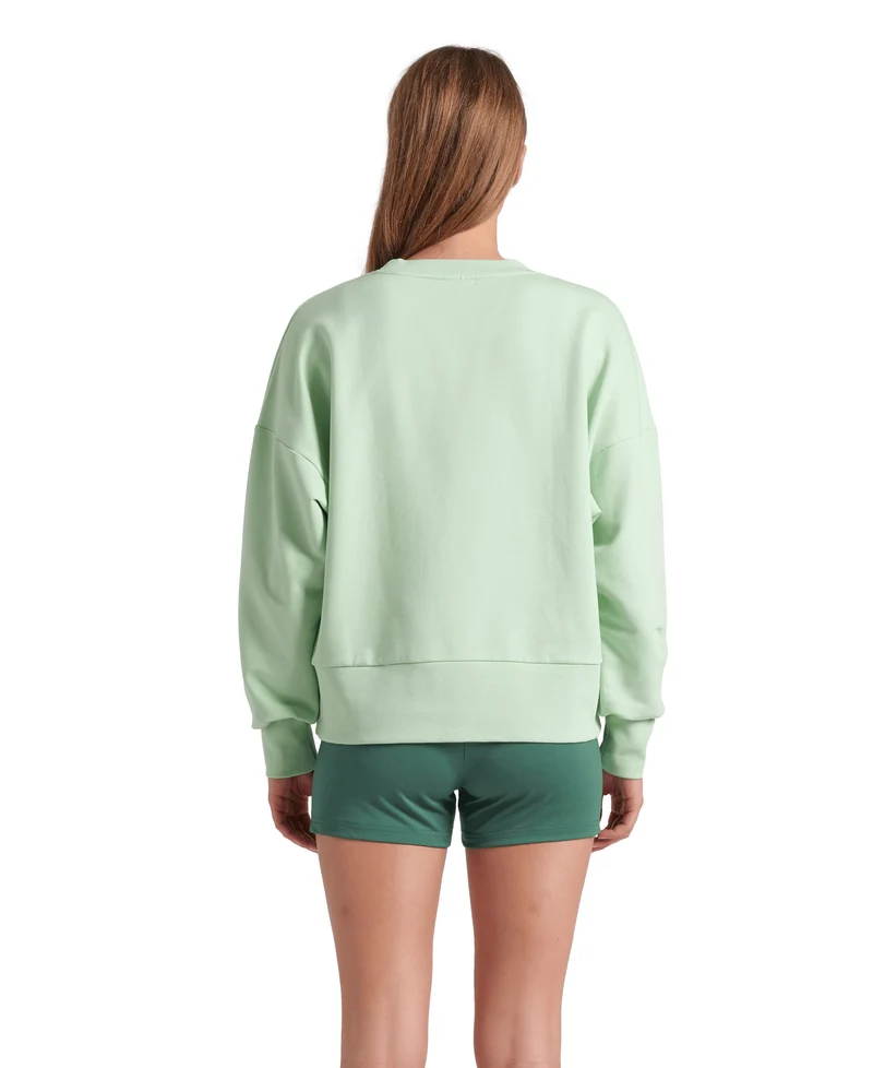 Arena Damen Oversized Crew Neck Light Green
