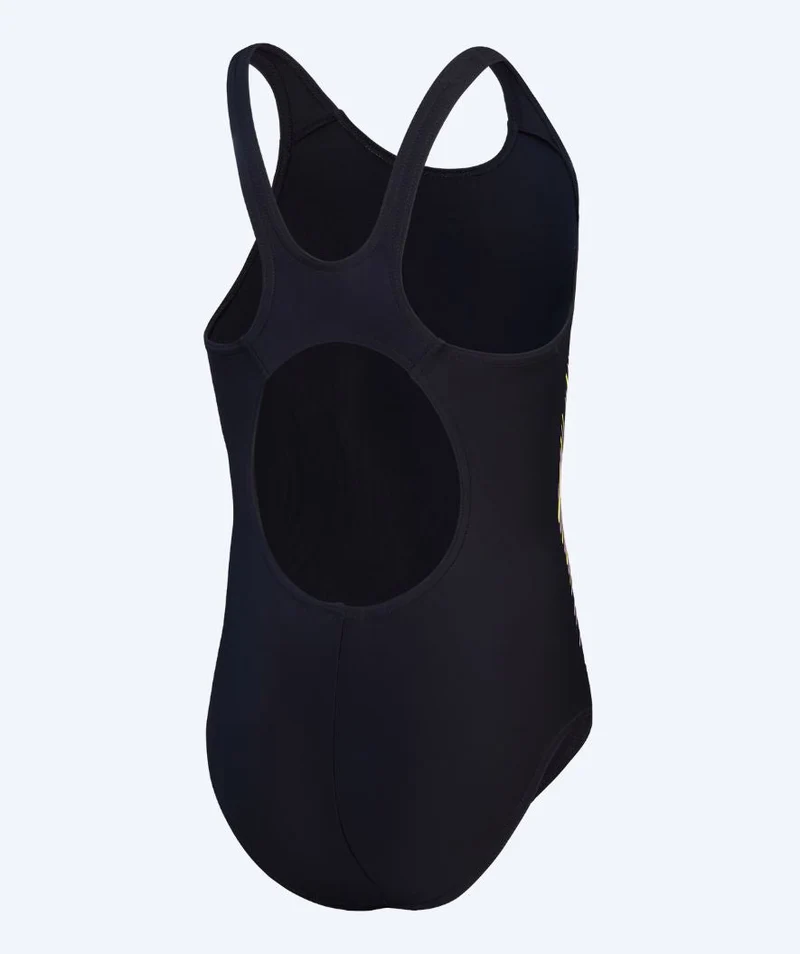 Speedo Badeanzug für Mädchen - Plastisol Placement Muscleback - Schwarz/Lila