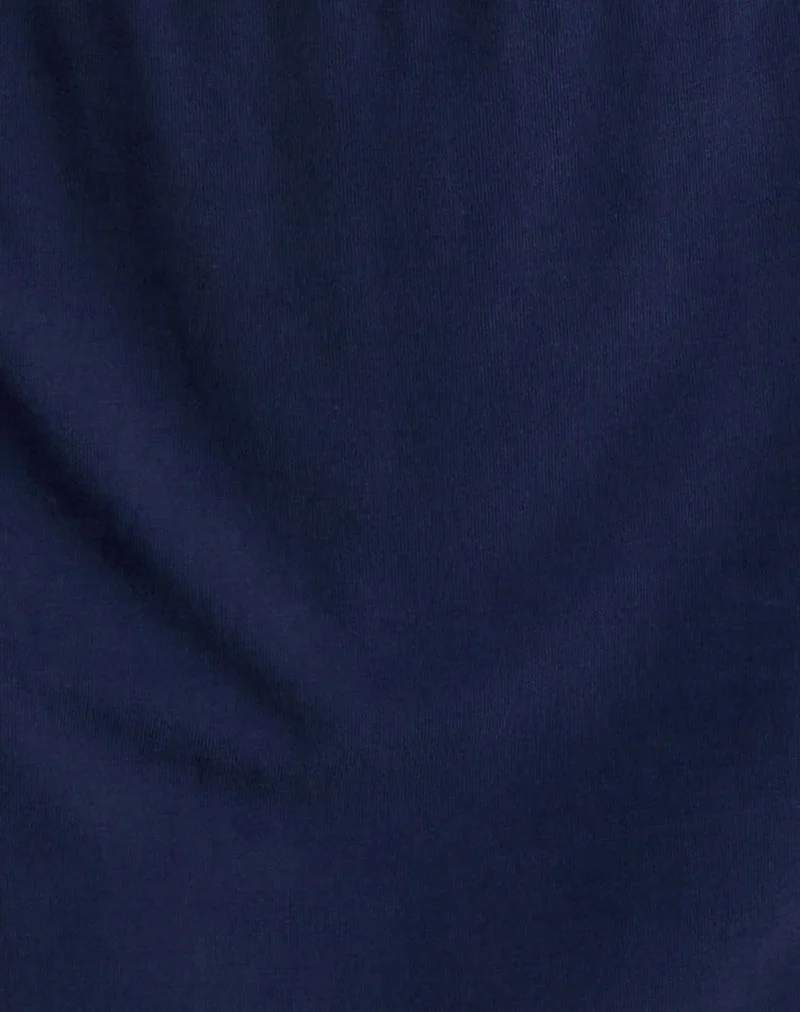 Namya Mini-Skort aus Cupro Navy