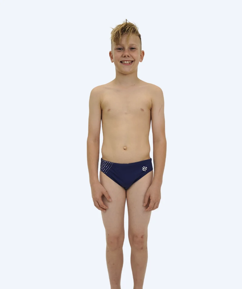 Watery Badeslip für Jungen - Budgie Eco - Blue Sporty