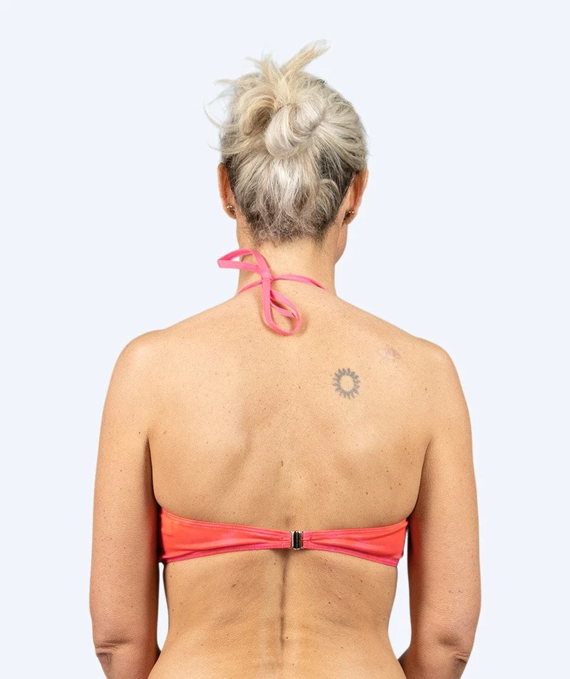Watery Meerjungfrau Bikini Top für Damen - Orange Twist