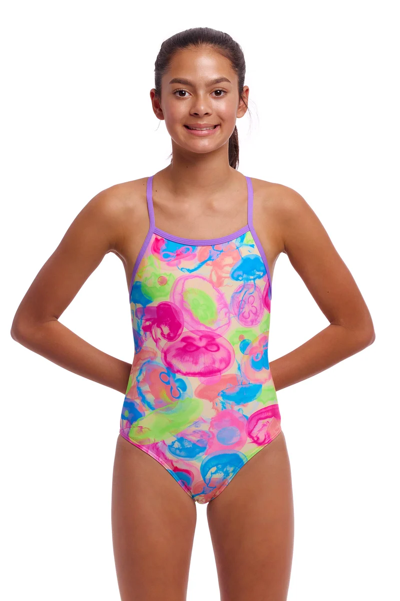 Funkita Mädchen Schwimmanzug Tie Me Tight Sweet Sting