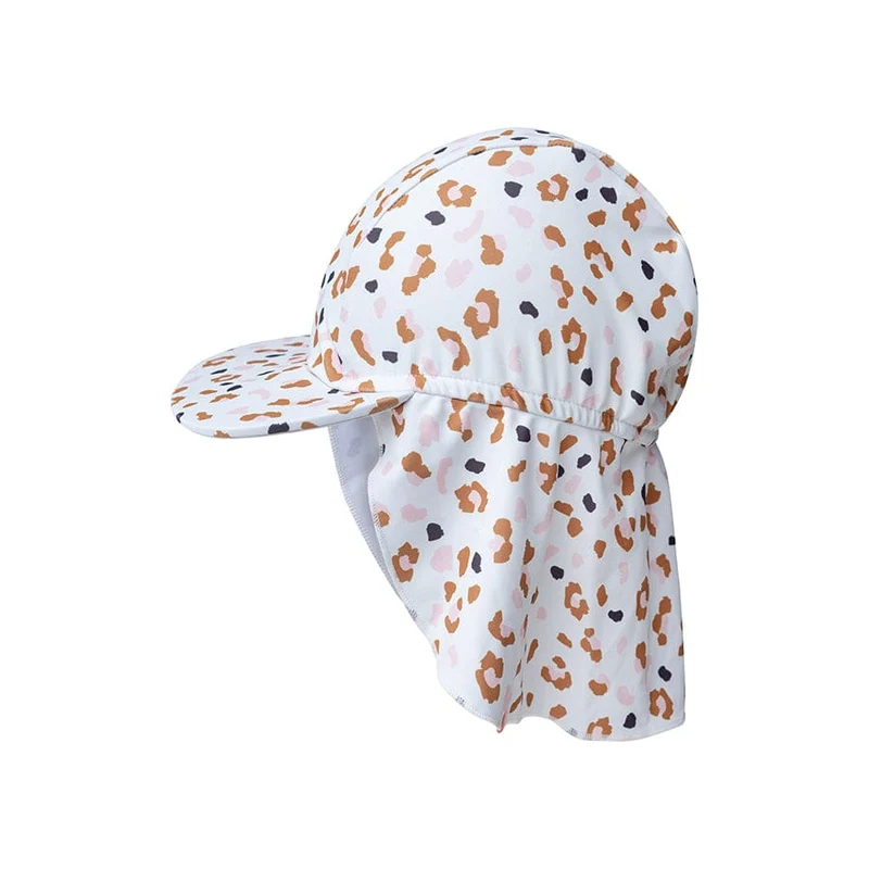 Sun Cap - Khaki - Leopard