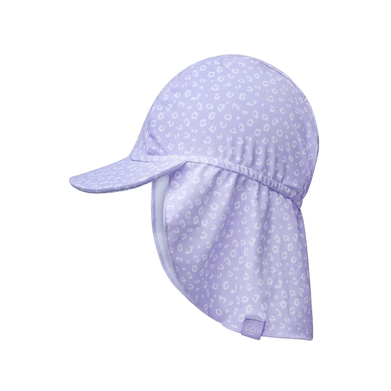 Sun Cap - Lila - Leopard