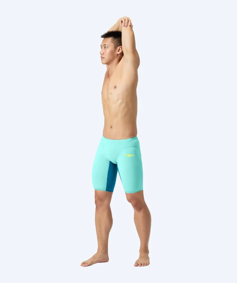 Speedo Wettkampf Badehose für Herren - LZR Pure Valor 2.0 - Hellblau/Dunkelblau