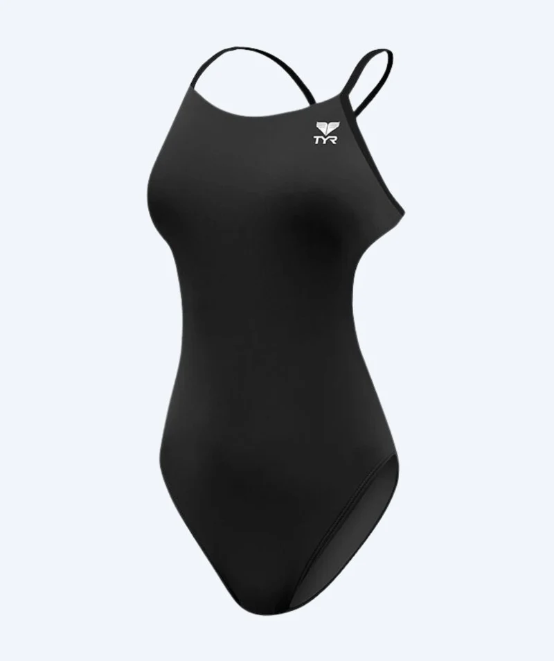 TYR Badeanzug für Damen - Durafast Elite Cut - Schwarz