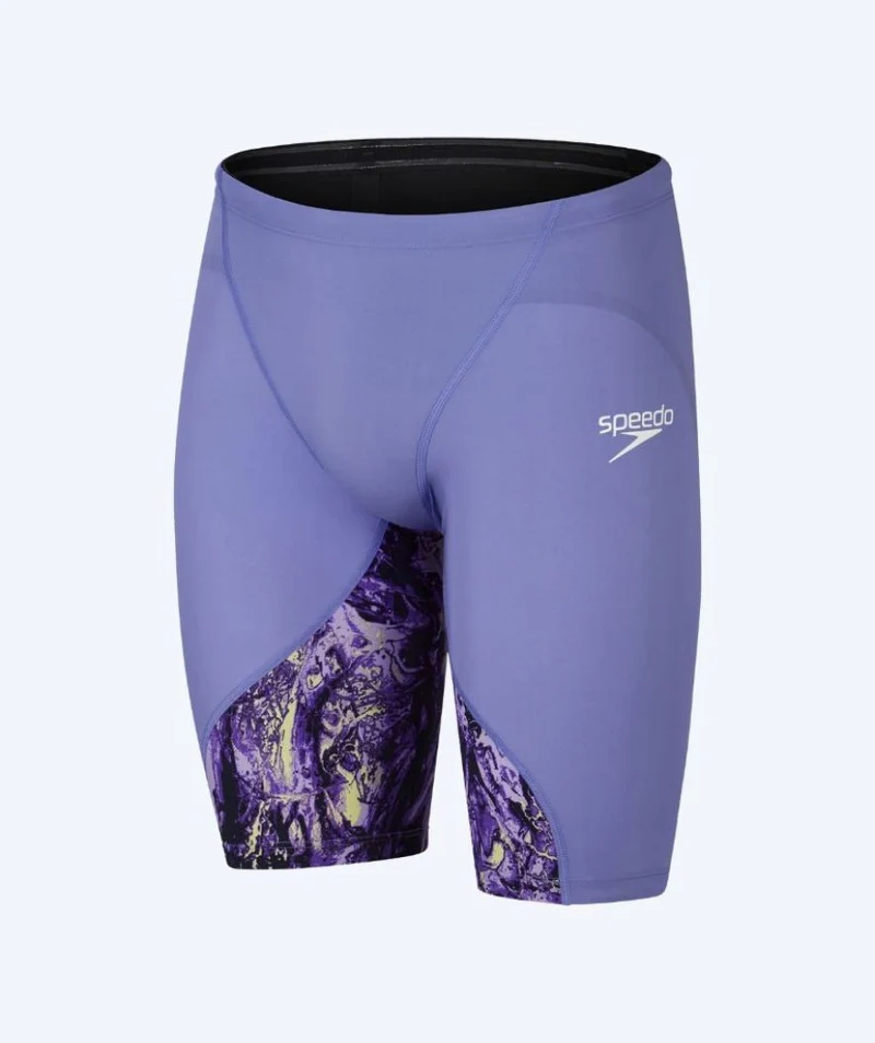 Speedo Wettkampf Badehose für Herren - LZR Ignite - Lila/Gelb