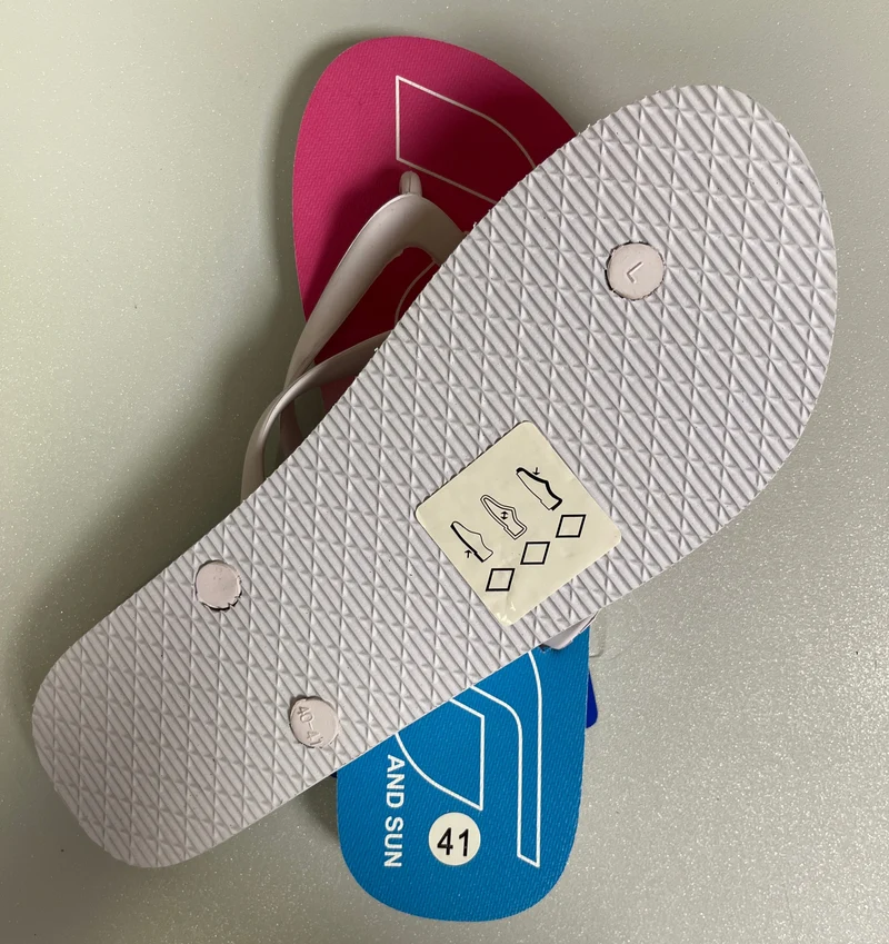 RAS Damen Badeschuhe Flip flops Degradé