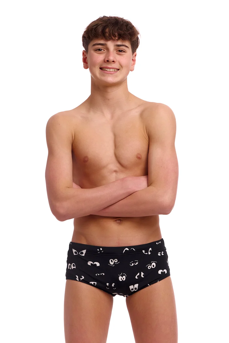 Funky Trunks Boys Sidewinder Trunk Eye Spy
