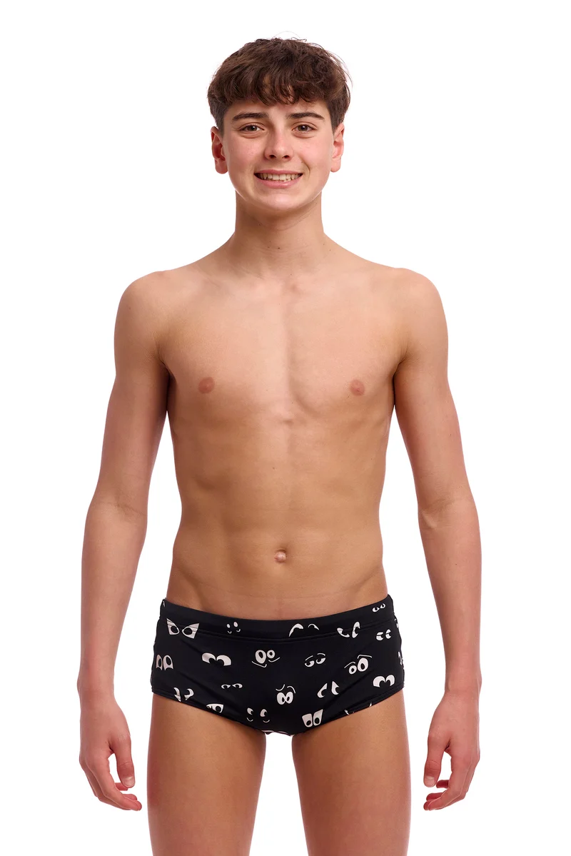 Funky Trunks Boys Sidewinder Trunk Eye Spy