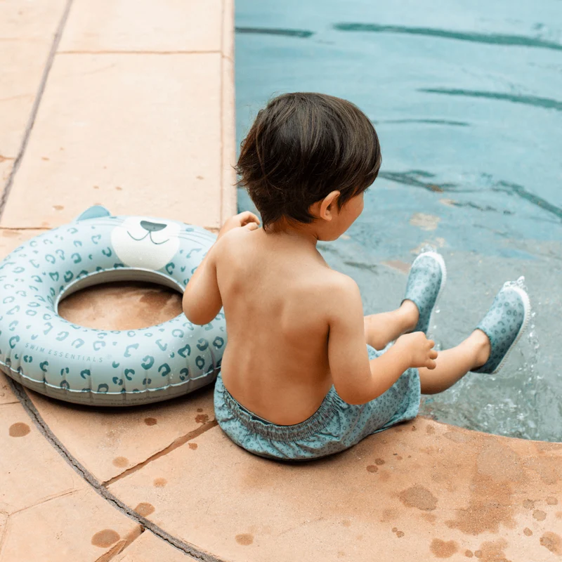 Swim Ring Animal - Green - Leopard - Ø 55 cm