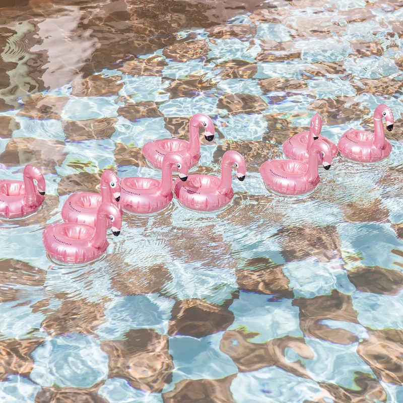 Pool Cupholder - Rose/Gold Flamingo - Dreamscape
