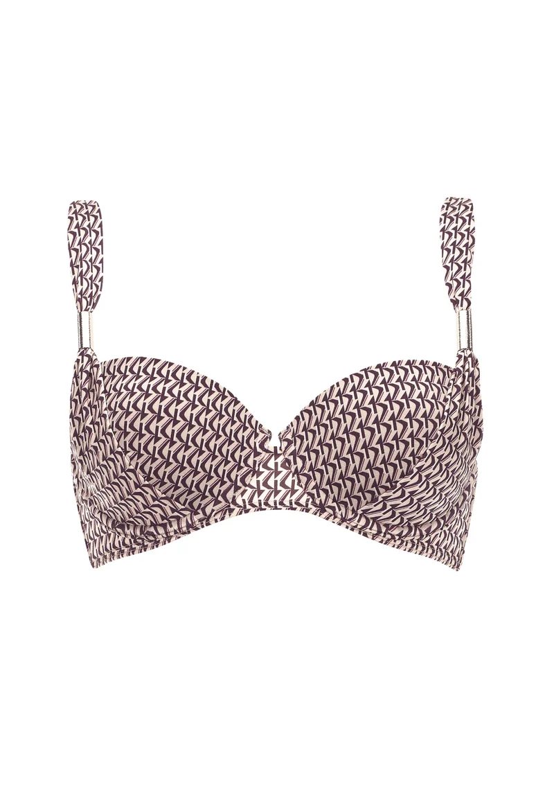 Metallic Shine Wire Top