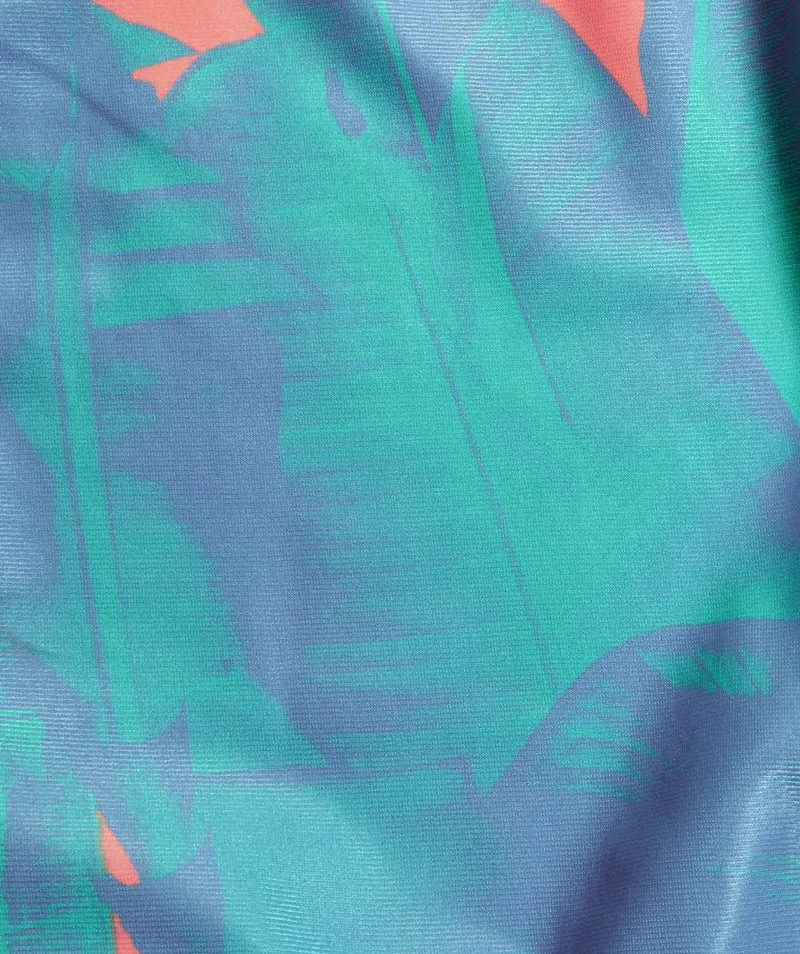 Speedo Badeanzug für Damen - Allover Digital Starback - Blau/Orange