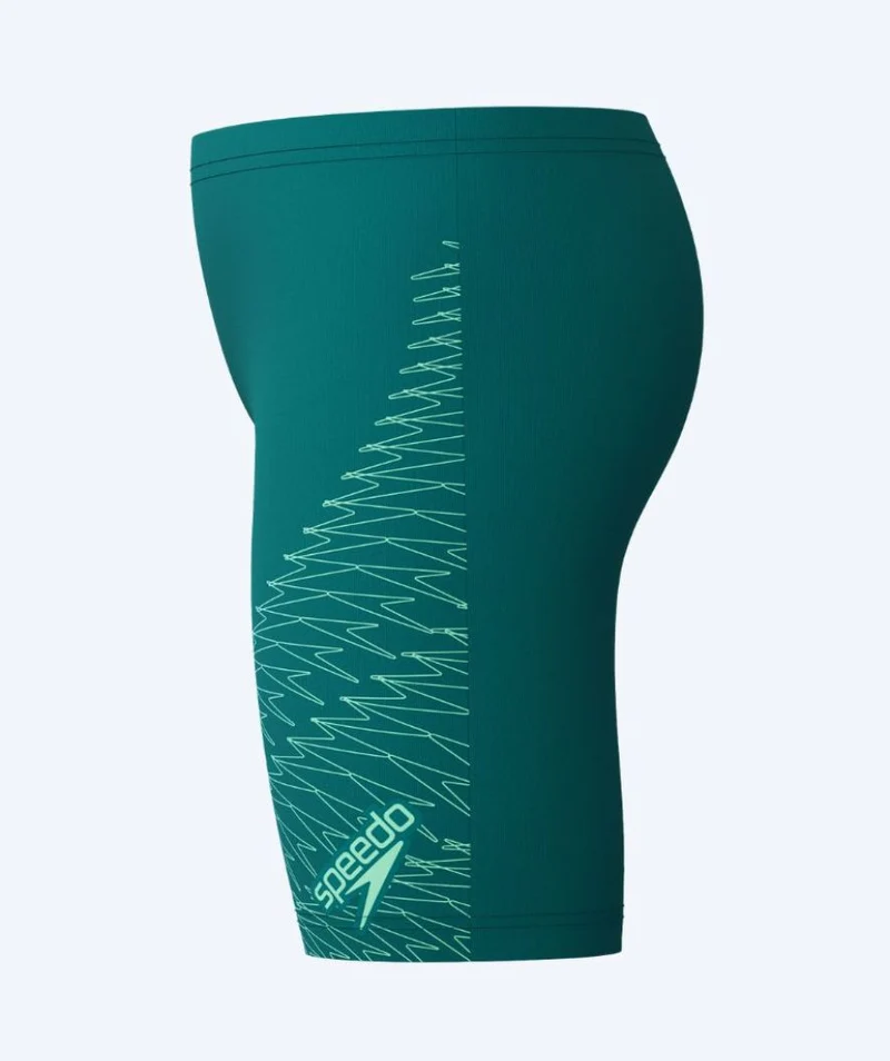 Speedo lange Badehose für Jungen - Medley Logo - Grün