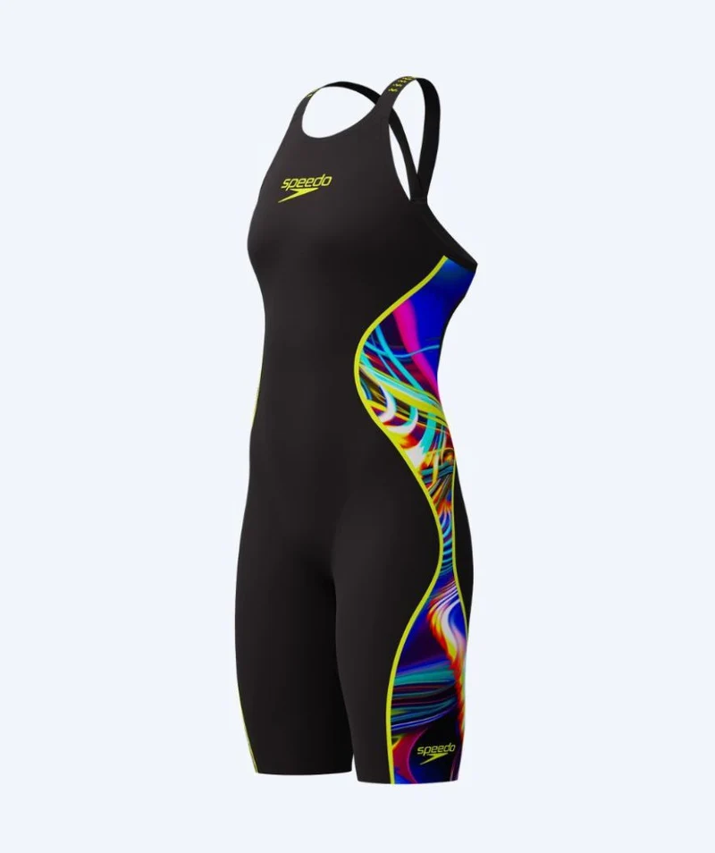 Speedo Wettkampf Badeanzug für Damen - LZR Pure Intent 2.0 - Schwarz/Mehrfarbig